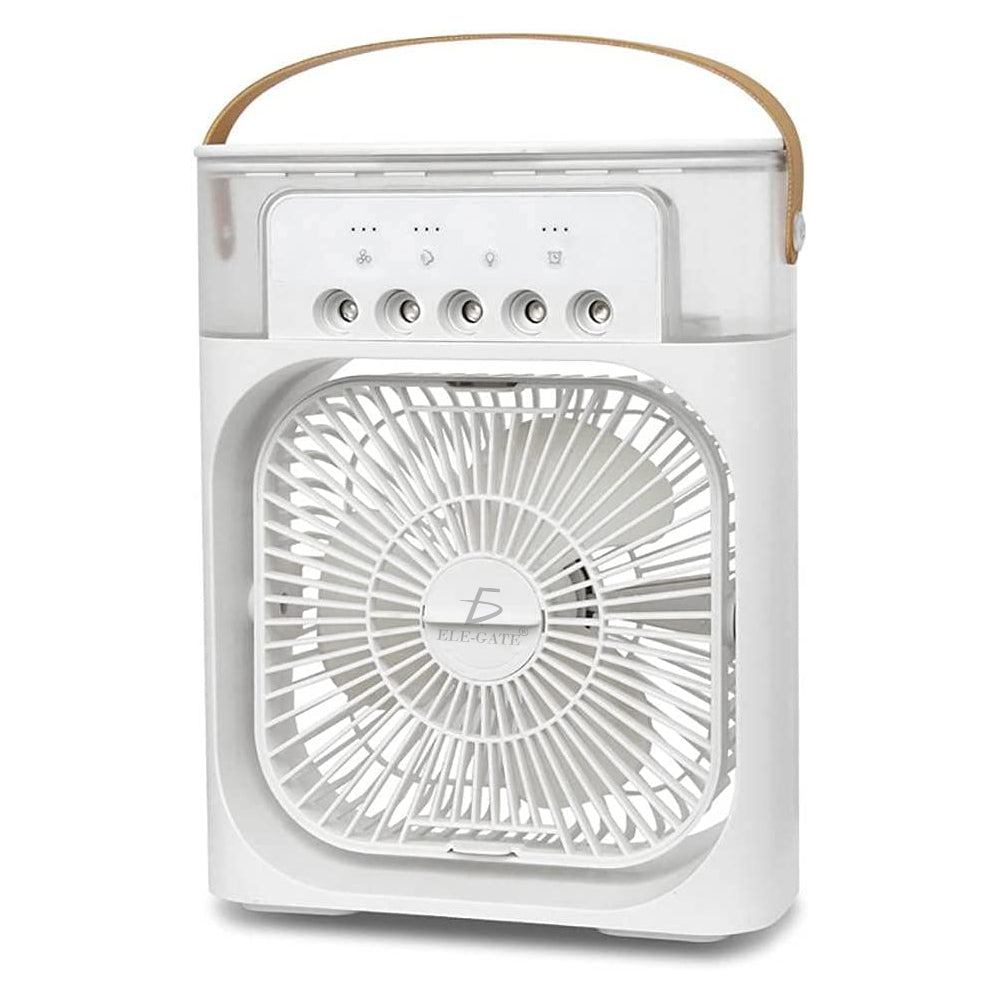 VENTILADOR CON HUMIDIFICADOR Y AIRE ACONDICIONADO
