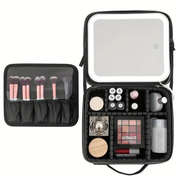 Maletín de maquillaje LED