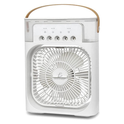 VENTILADOR CON HUMIDIFICADOR Y AIRE ACONDICIONADO